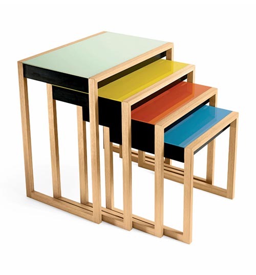 Nesting Tables de Josef Albers